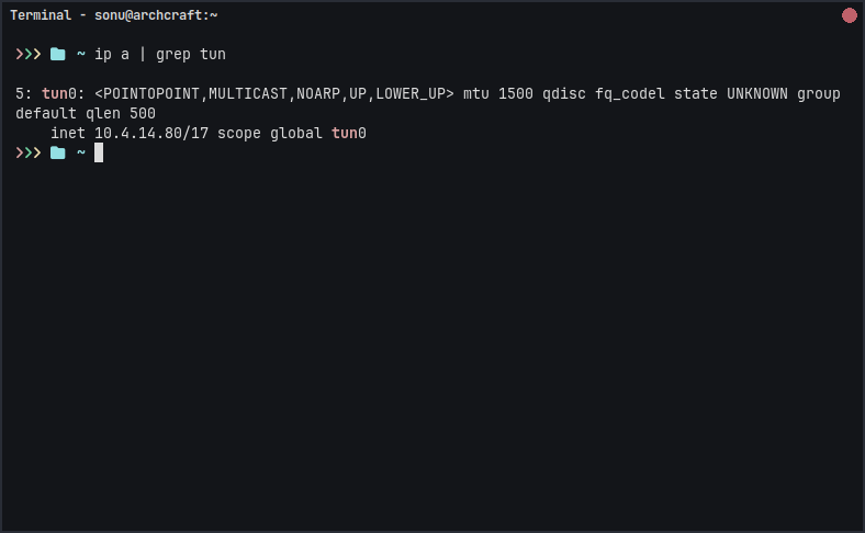 Check Your IP address you want to use